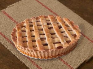 Pie de Manzana Artesanal con Masa Trenzada Casera